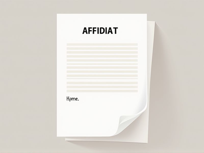 Examples and Template for Writing an Affidavit Letter for Identity Theft