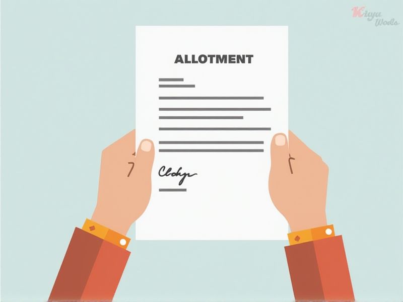 Examples and Template for Allotment Letter Format for JDA Jaipur