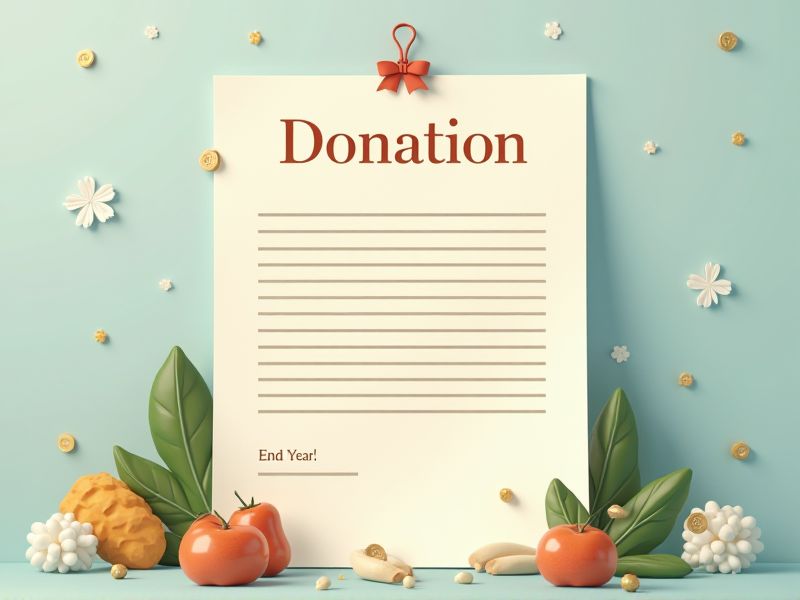 Examples and Template for End-of-Year Church Donation Letters