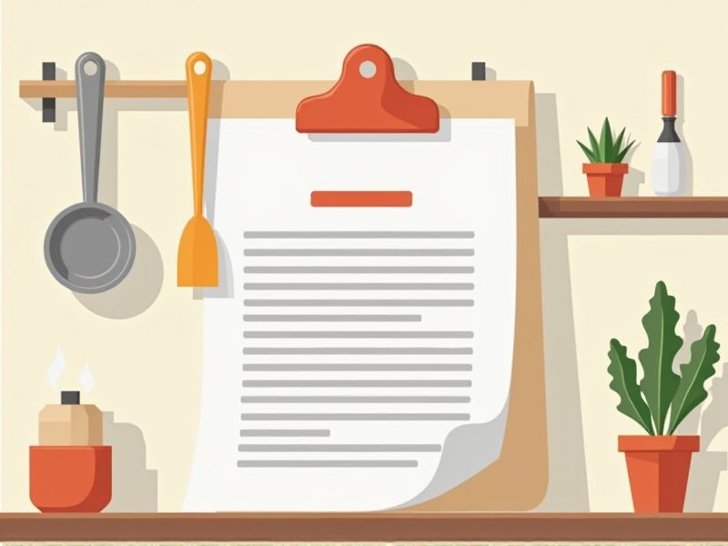Examples and Template for Kitchen Helper Cover Letters