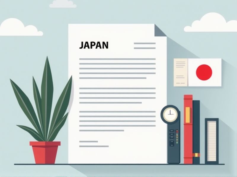 Examples and Template for Japan Visa Covering Letter Format