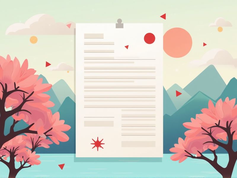 Examples and Template for Writing an Invitation Letter for a Japan Visa