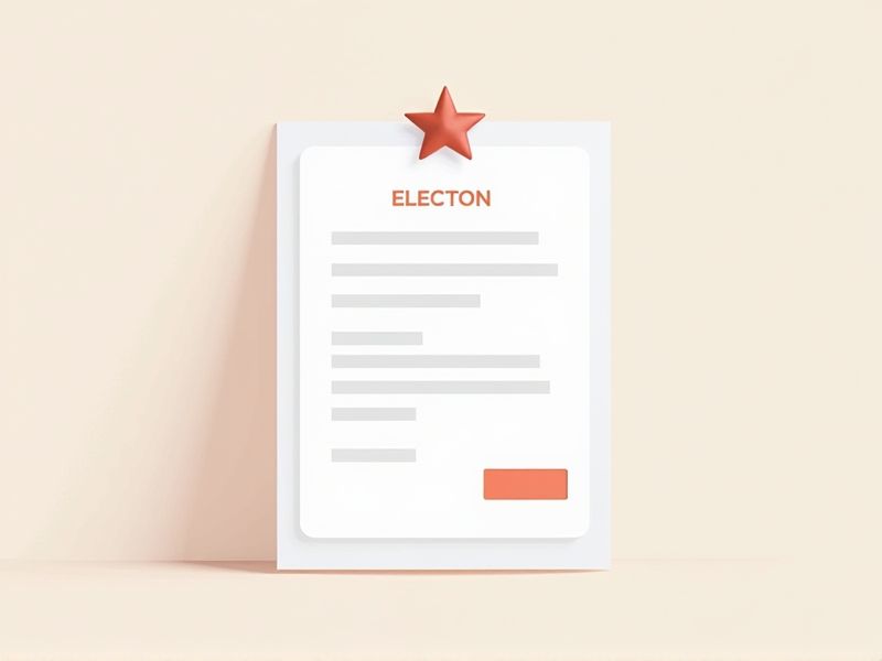 Examples and Template for Election Card Application Letter Format