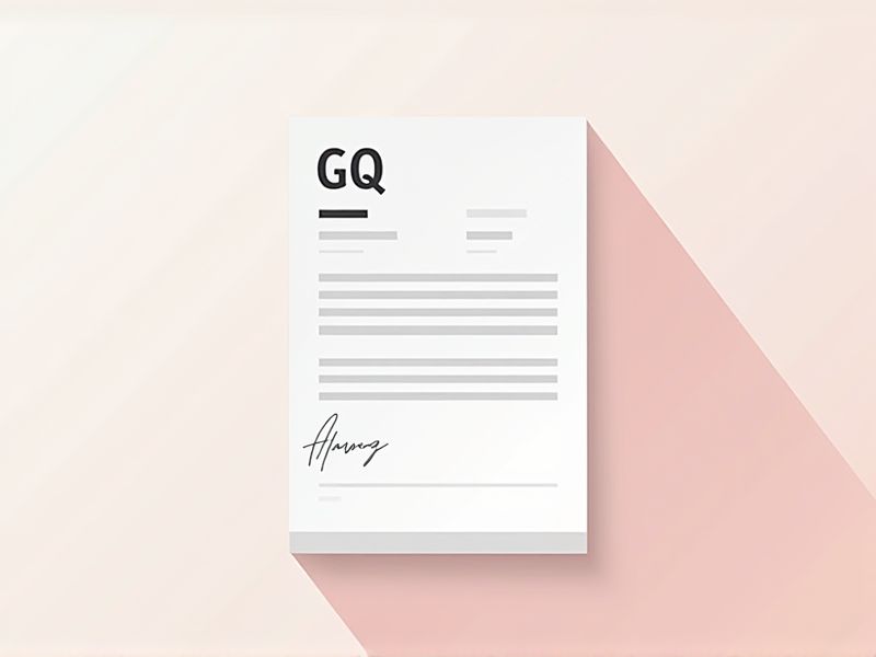 Examples and Template for GQ Request Letter Format