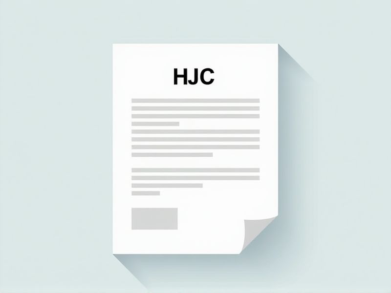 Examples and Template for Formatting HJC Complaint Letters