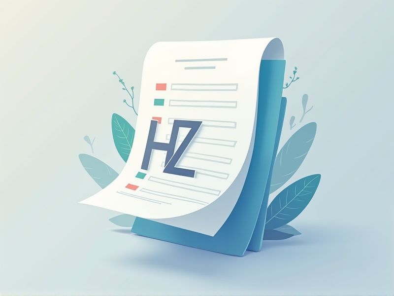 Examples and Templates for HZ Format Letter Writing