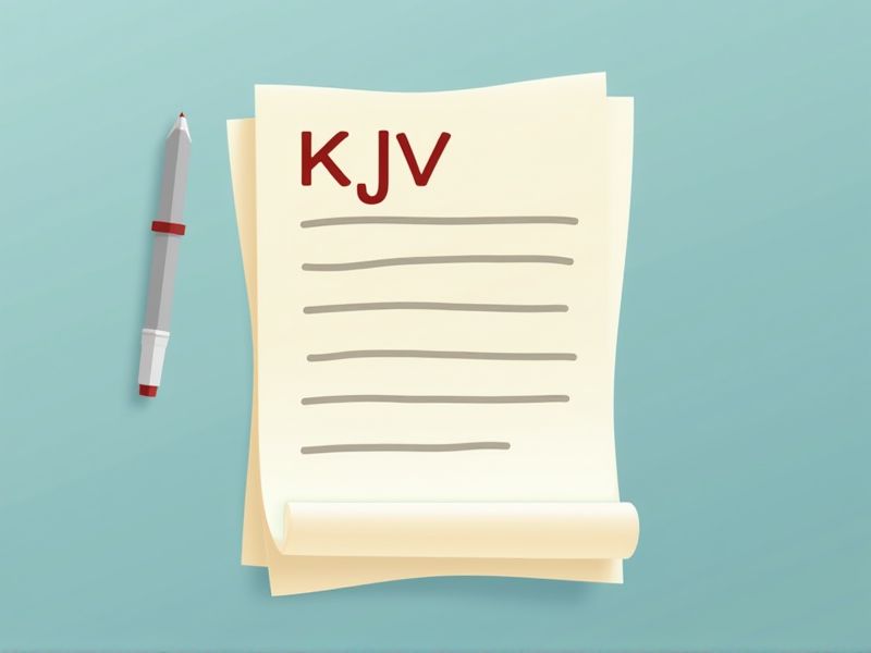 Examples and Template for Writing Letters in KJV English