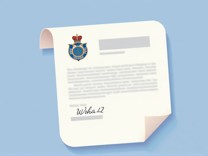 Examples and Templates for Requesting a Police Clearance Certificate