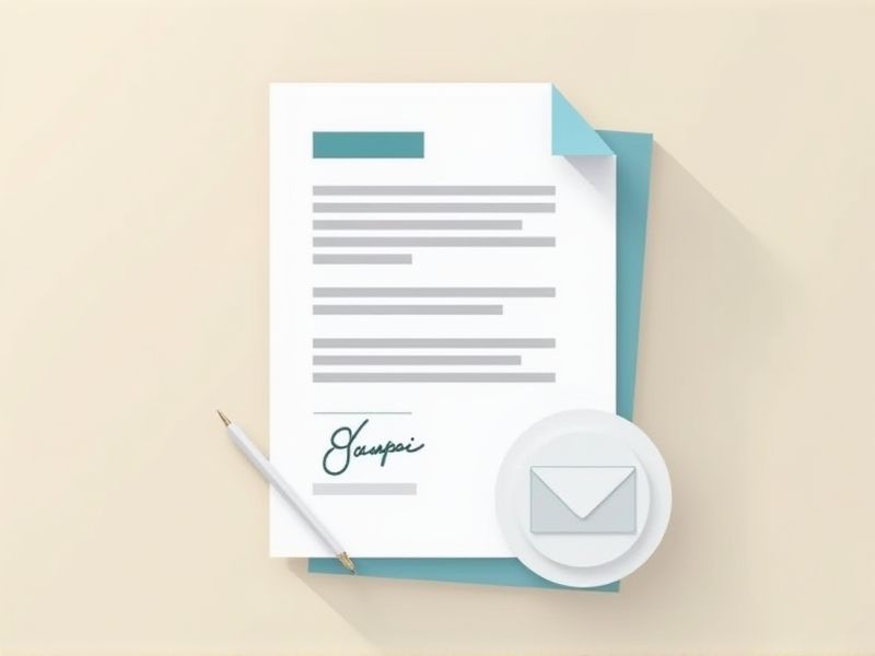 Examples and Templates for Document Submission Letters to Banks