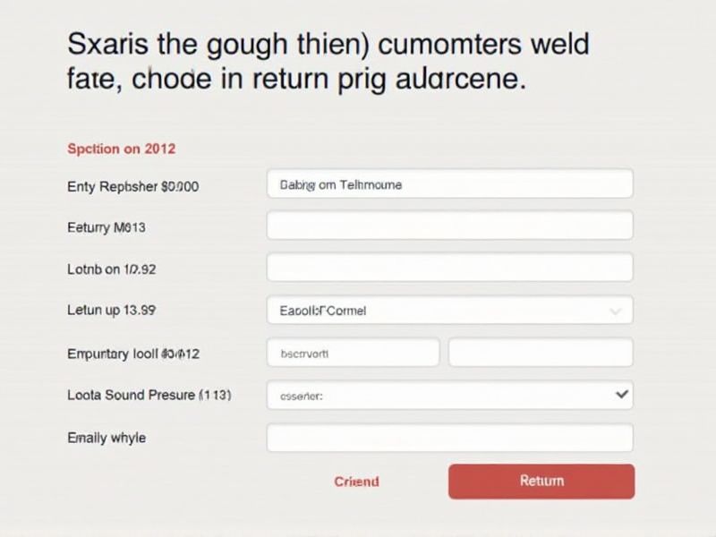 Template and Examples for TJ Maxx Return Letter Format