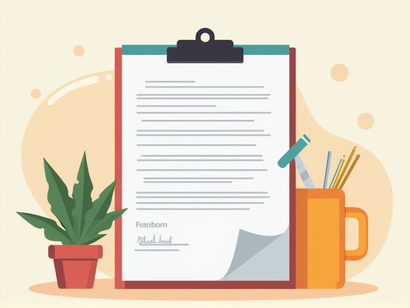 Template and Examples for Letter Format for UQ Admission Applications
