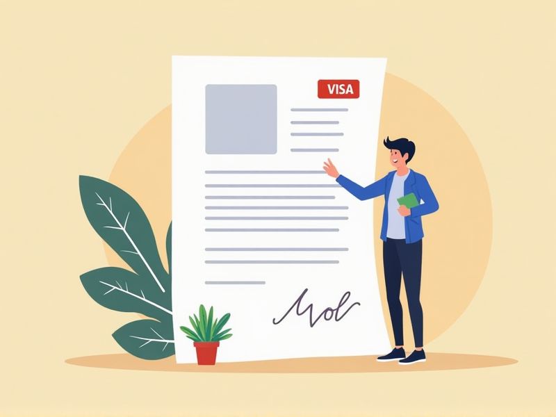 Letter Format Examples for Working Holiday Visa Applications