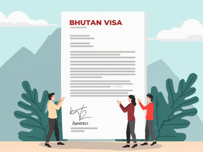 Examples and Templates for Bhutan Visa Application Letters