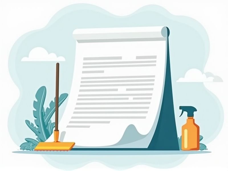 Letter Templates and Examples for Engaging Cleaning Services