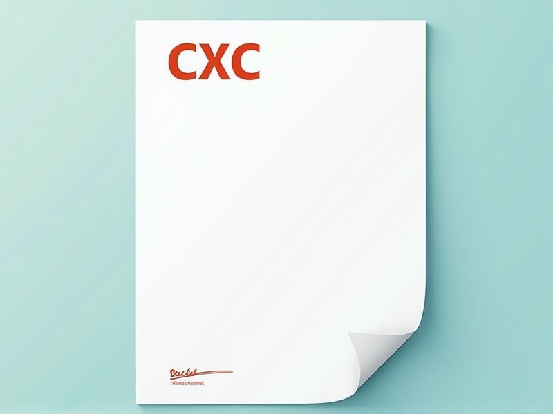 Letter Samples and Templates for Requesting CXC Certificates