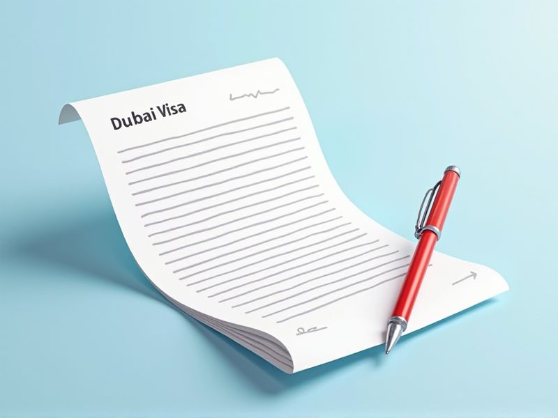 Letter Samples and Templates for Dubai Visa Applications