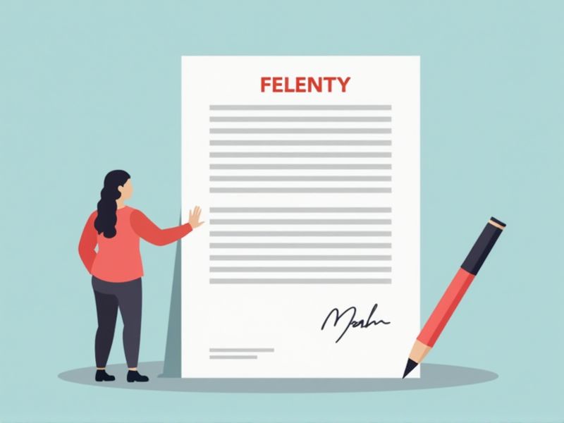 Letter Samples and Examples for Addressing a Felony Conviction