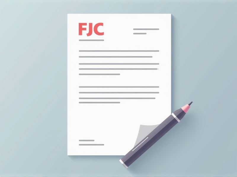 Letter Samples and Examples for FJC Application