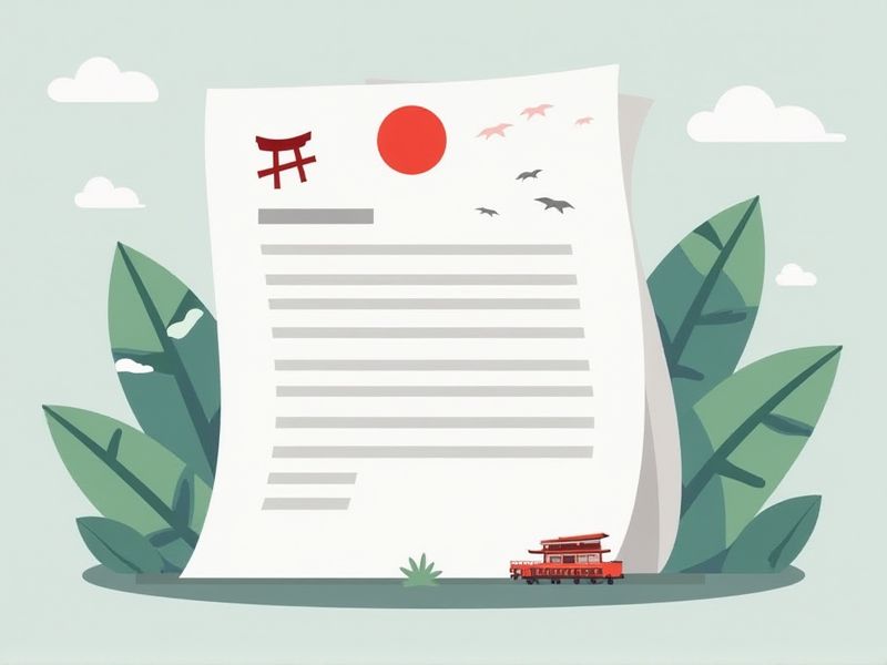 Examples and Template for Japan Tourist Visa Letter Samples