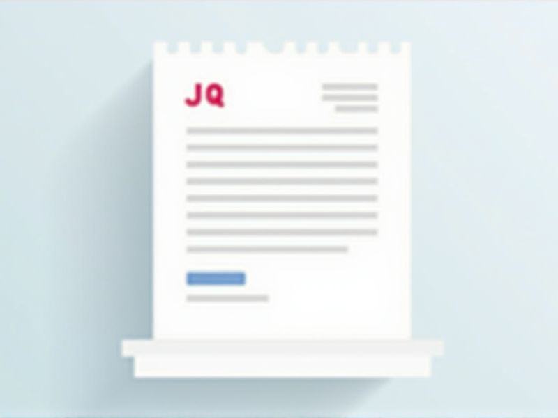 Sample Letter Templates and Examples for JQ Application