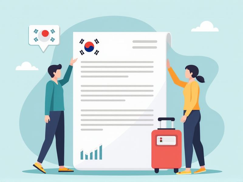 Examples and Templates for Tourist Visa Letter Samples for South Korea