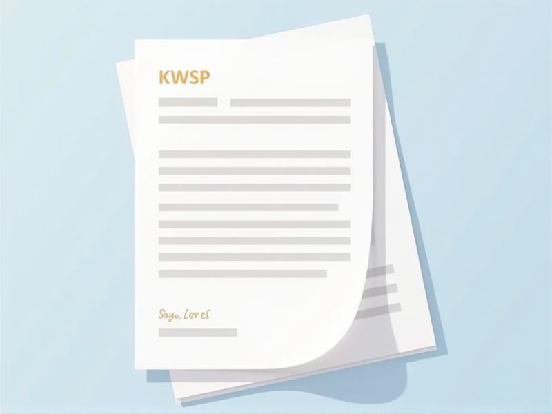 Template and Examples for KWSP Payment Request Letters