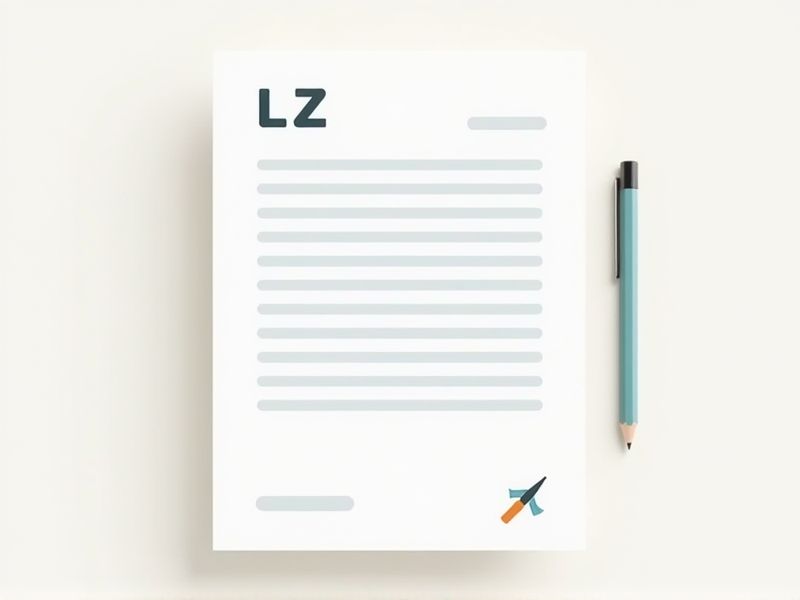 Examples and Templates for Letter Samples in LZ Application