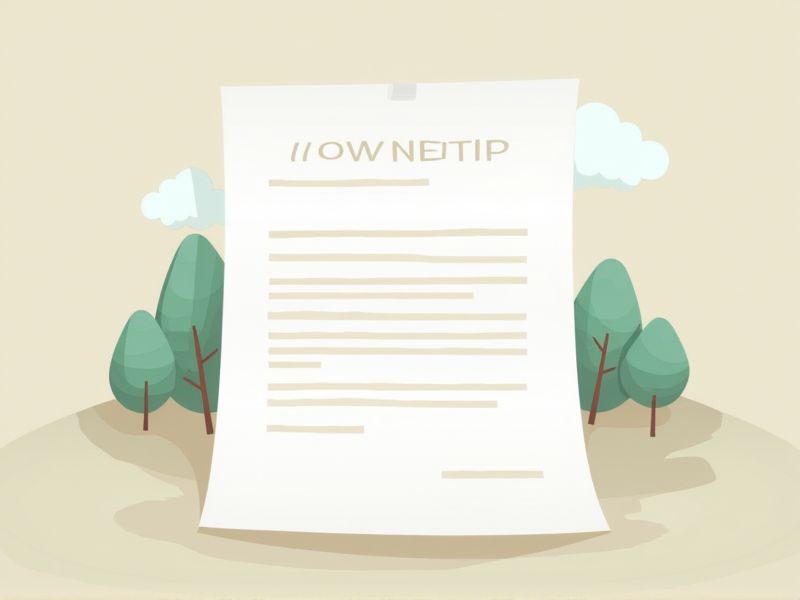 Letter Sample Templates for Declaring Property Ownership: Examples Included
