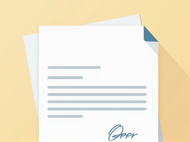 Examples and Template for Document Submission Letters