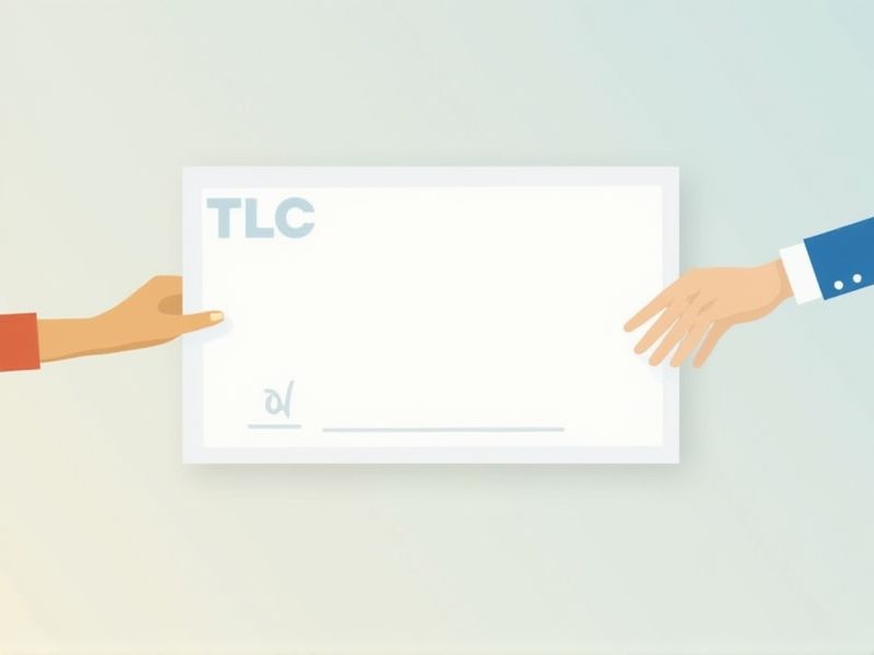 Template and Examples for TLC License Application Letters