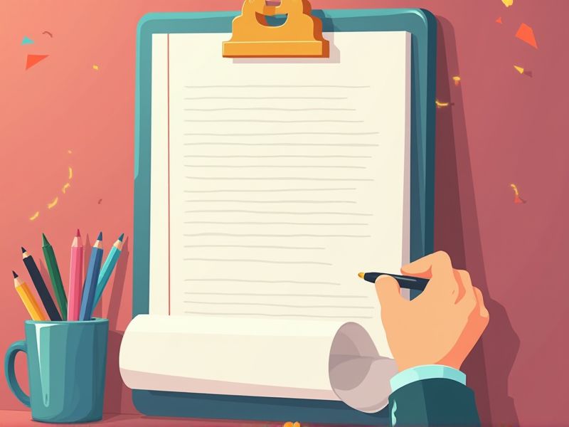 Template and Examples for Writing a Letter to Request VHS Recording