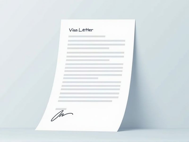 Templates and Examples for VX Visa Application Letter Samples