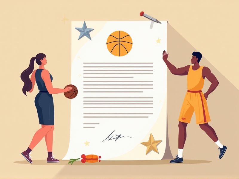 Templates and Examples for Writing a WNBA Scholarship Letter