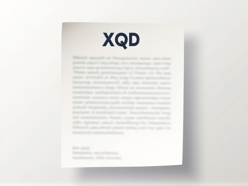Template and Examples for Writing a Letter Requesting an XQD Card
