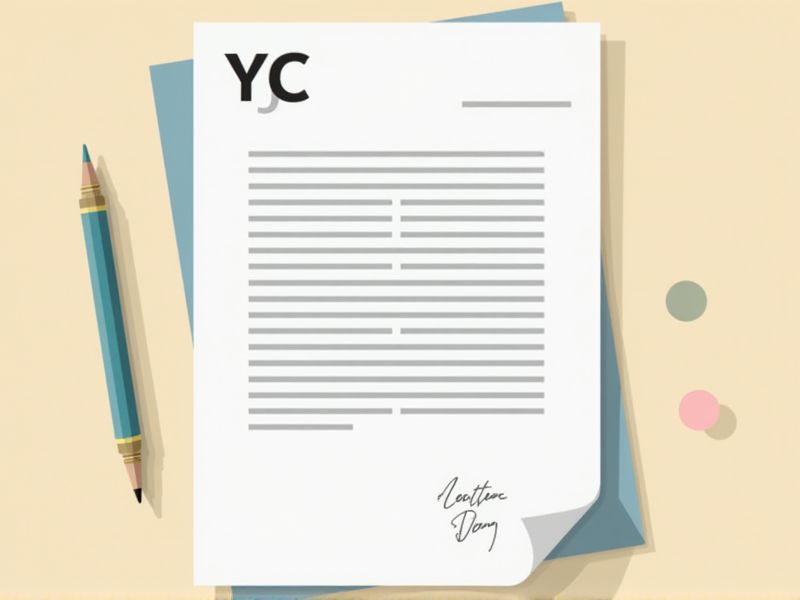 Template and Examples for YJC Scholarship Letter Applications