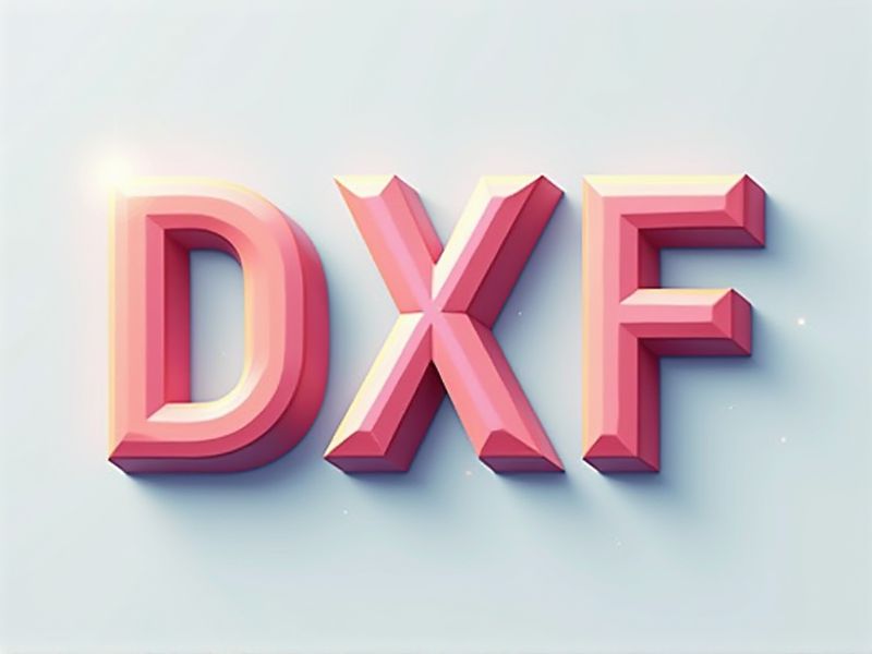 Template and Examples for Writing Letters in DXF File Format