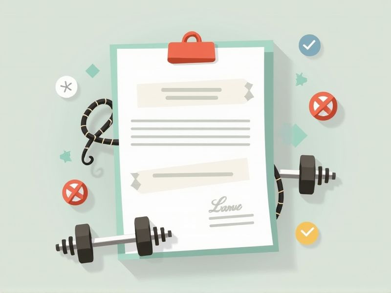 Sample Letter Templates for Gym Membership Applications
