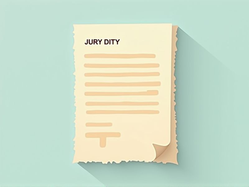 Examples and Template for Writing a Jury Duty Response Letter