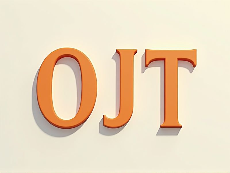 Template and Examples for OJT Application Letters