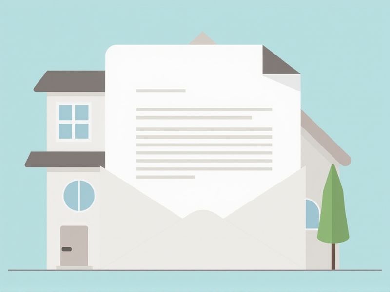 Template and Examples for Writing a Property Transfer Letter
