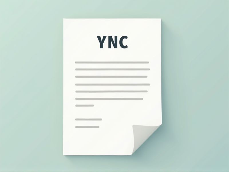 Examples and Template for Writing a Resignation Letter for YNC