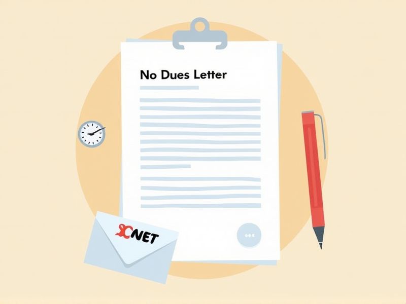 Examples and Template for Vendor No Dues Letter Format