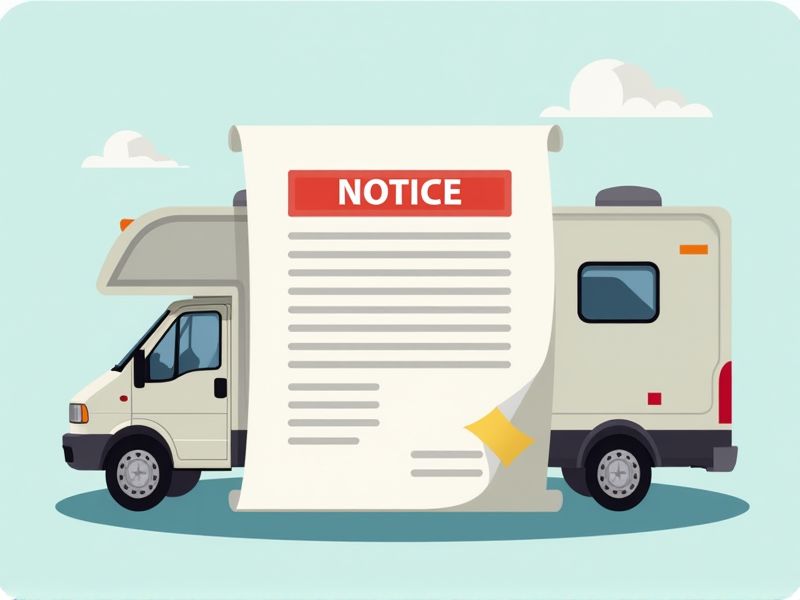 Examples and Template for RV Repossession Notice Letters