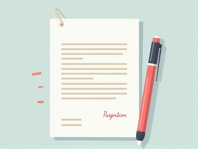 Examples and Template for Resignation Letters for Student Council Treasurers